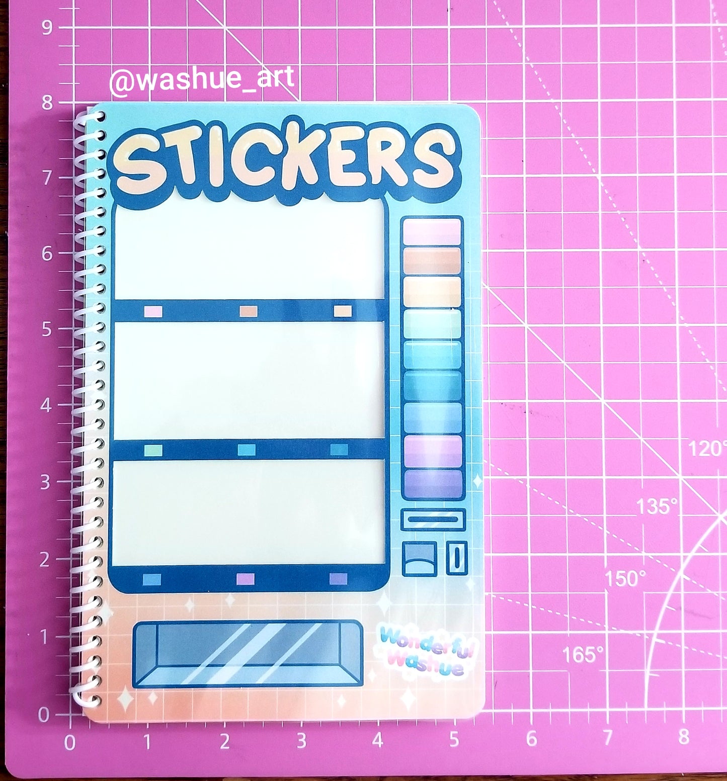 Vending Machine Ita Sticker Book
