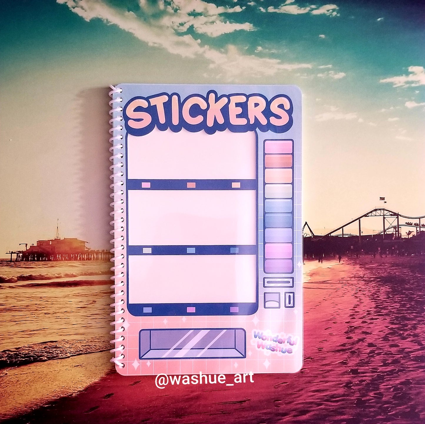 Vending Machine Ita Sticker Book