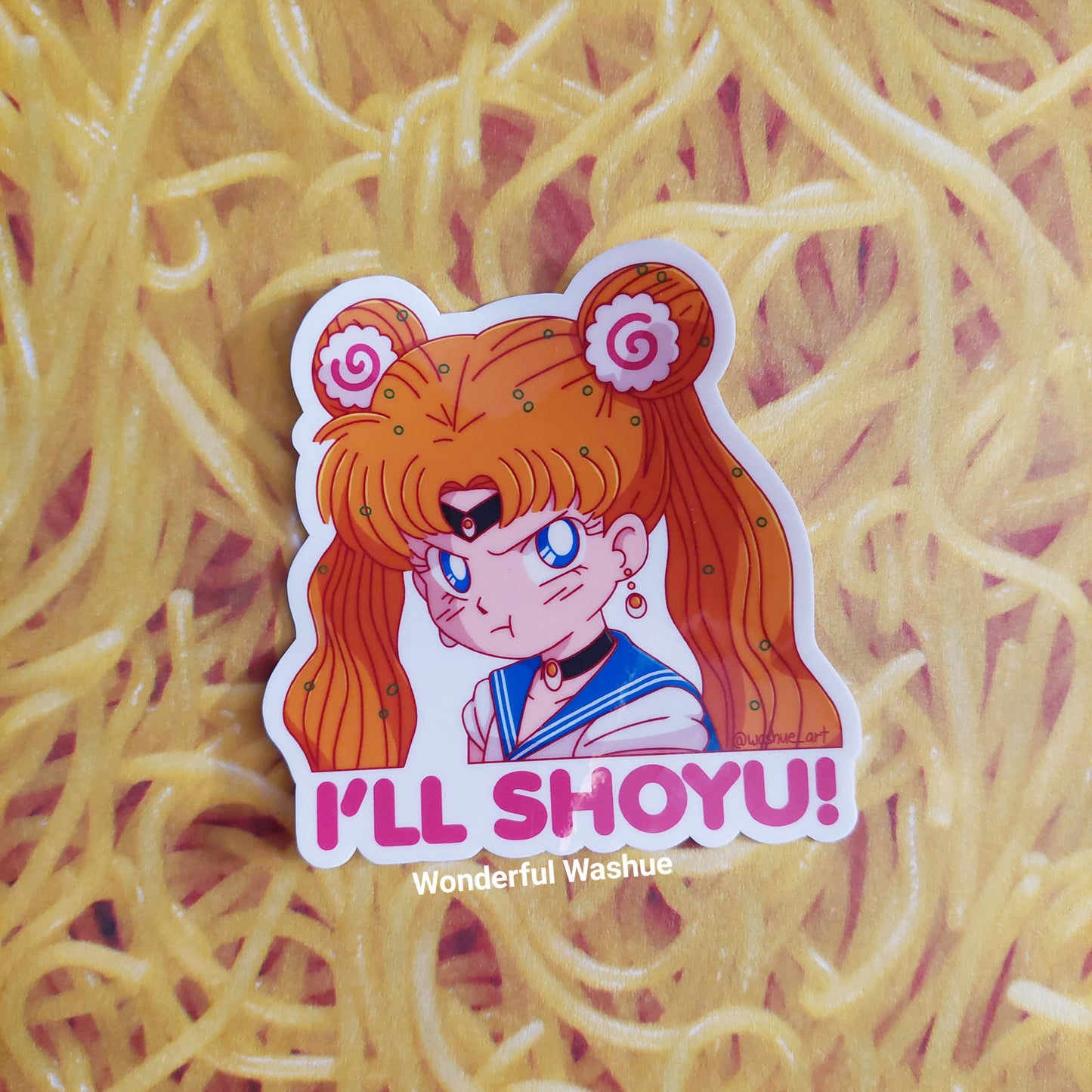 Shoyu Sailor Moon Vinyl Sticker