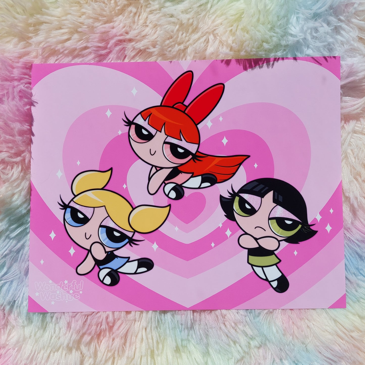 Power Puff Girls 8x10 Print | Satin Finish