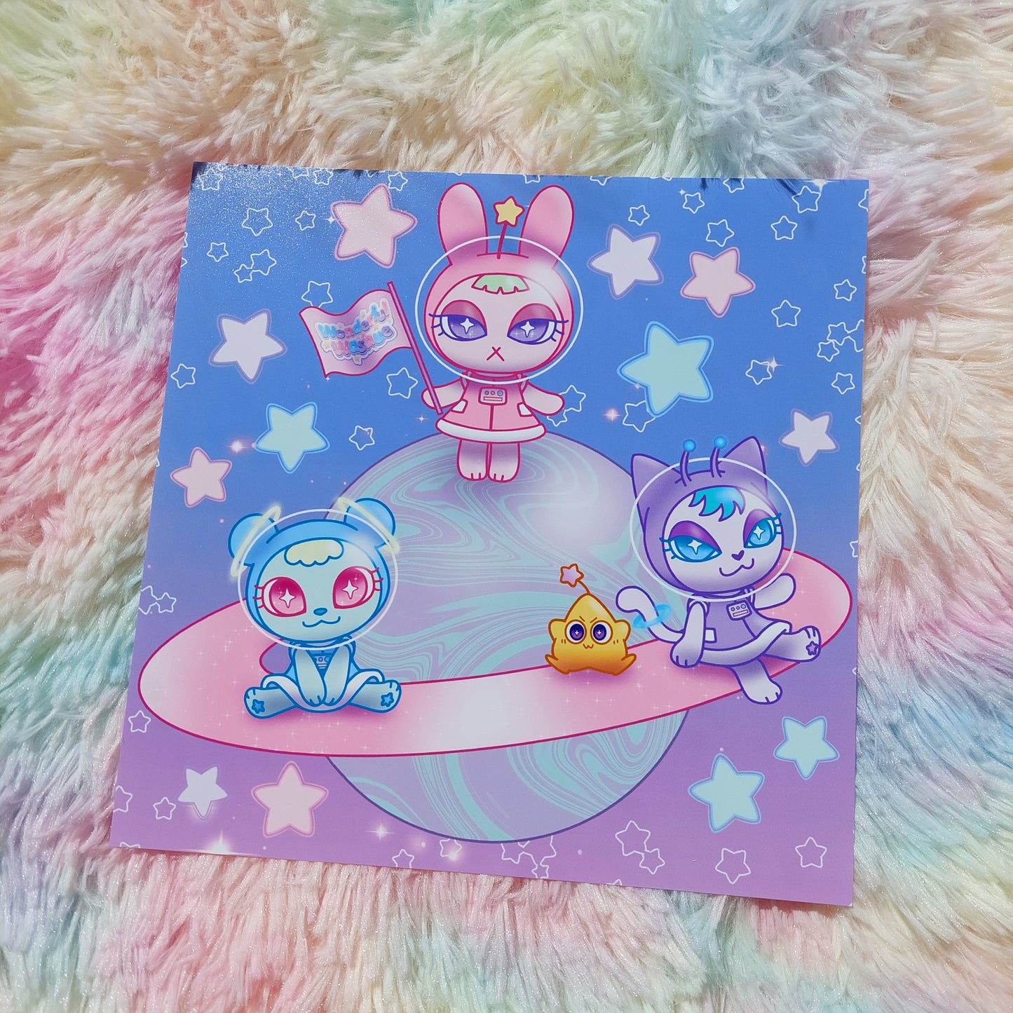 Mascot Planet 8x8 Print | Satin Finish