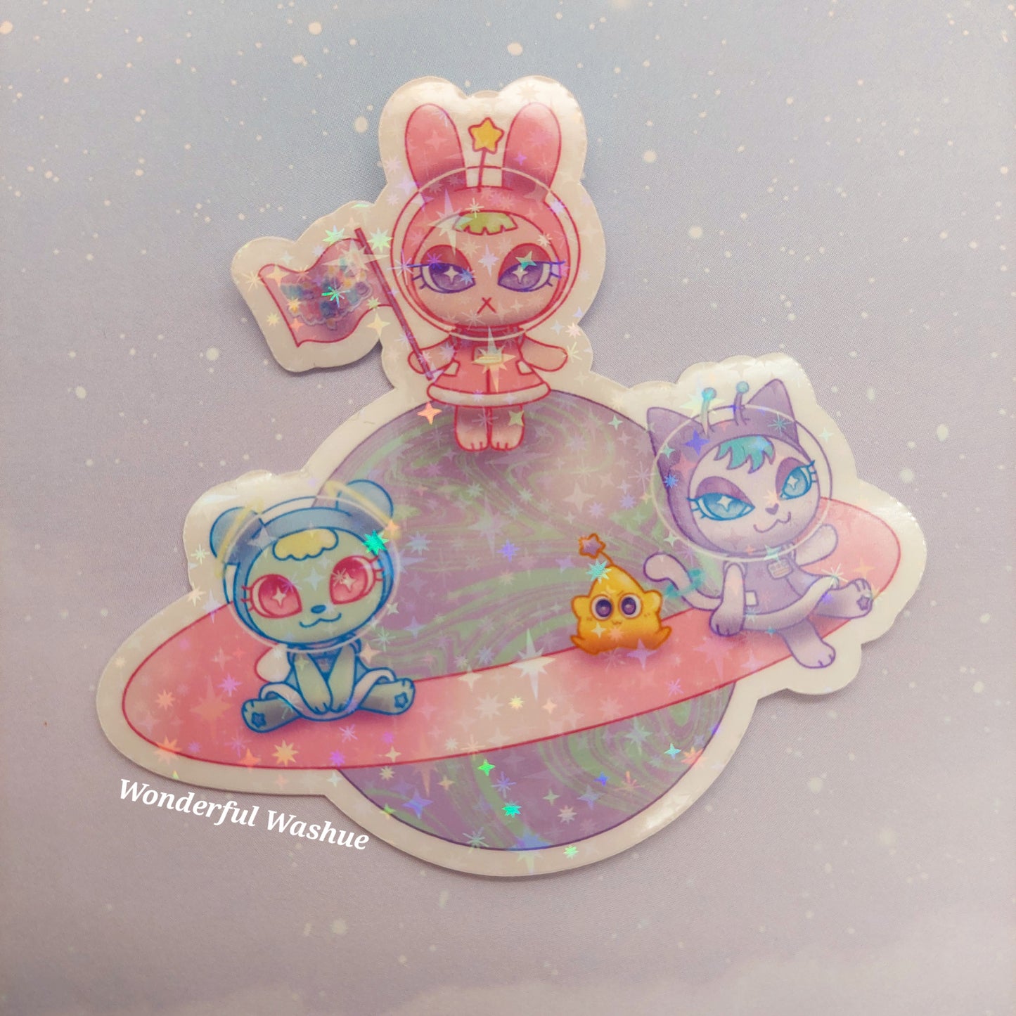 Mascot Planet Vinyl Sticker