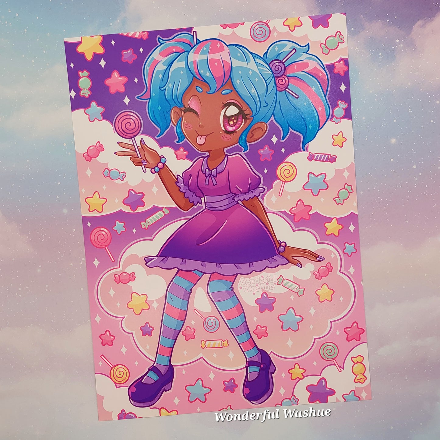 Cloudy Candy 9.5x10 Print | Satin Finish