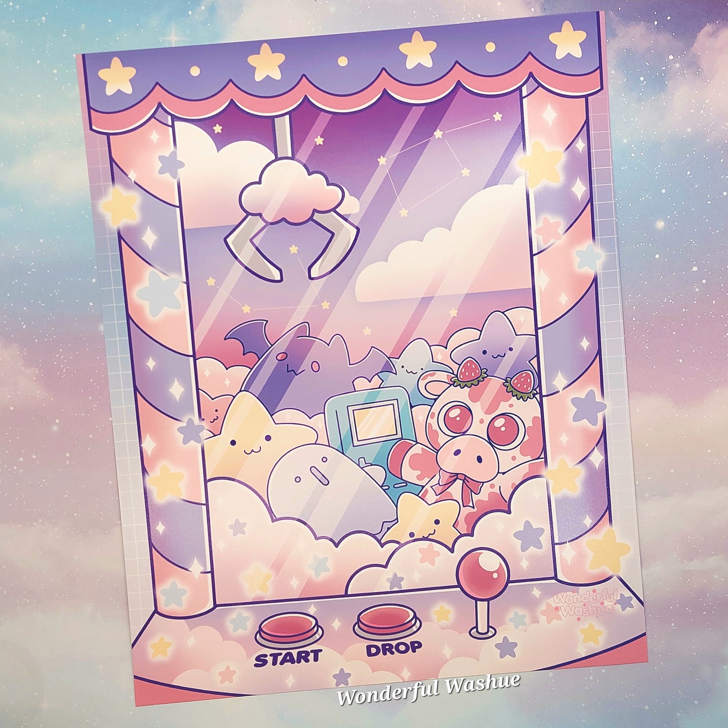 Crane Game 8x10 Print | Satin Finish