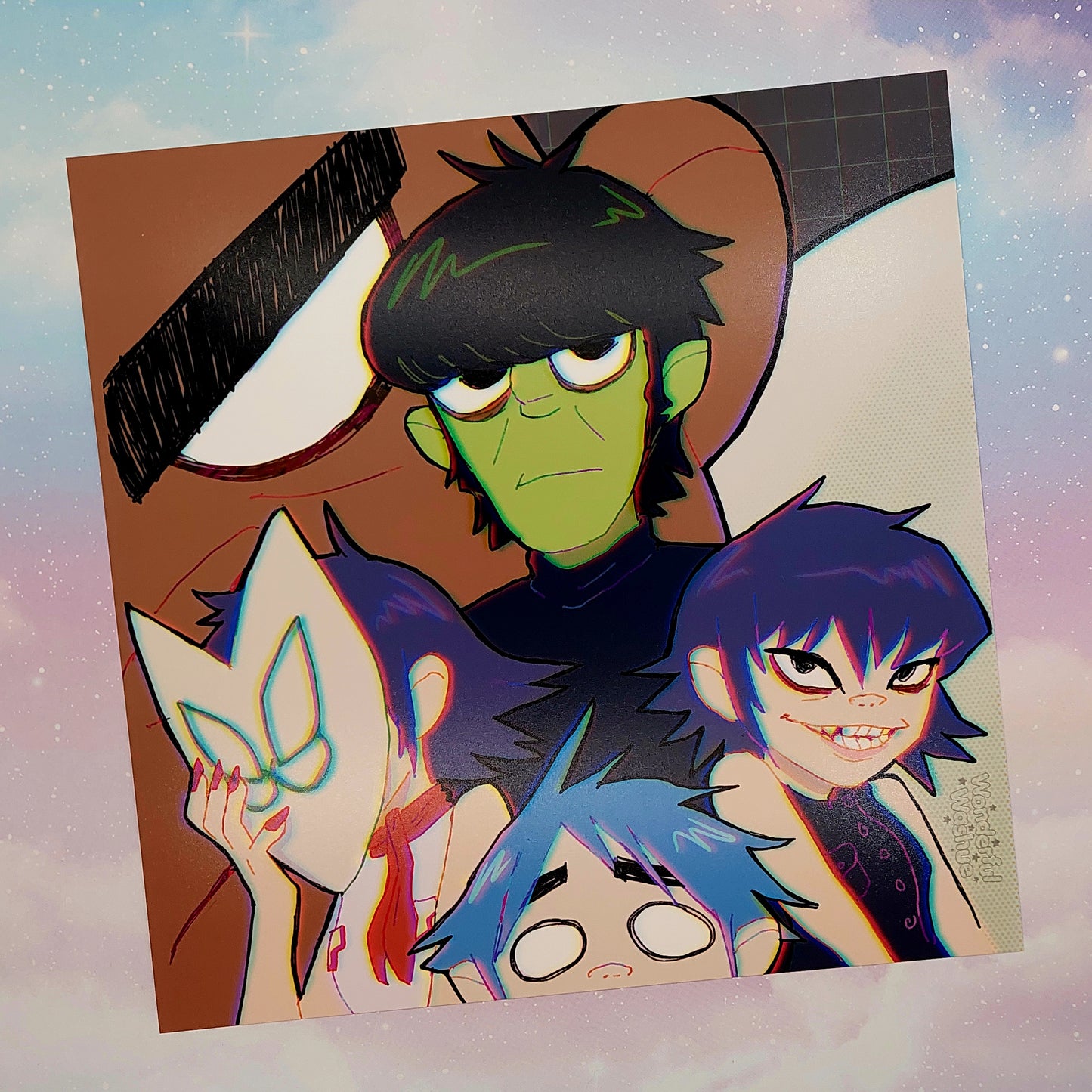Gorillaz Prints | Satin Finish