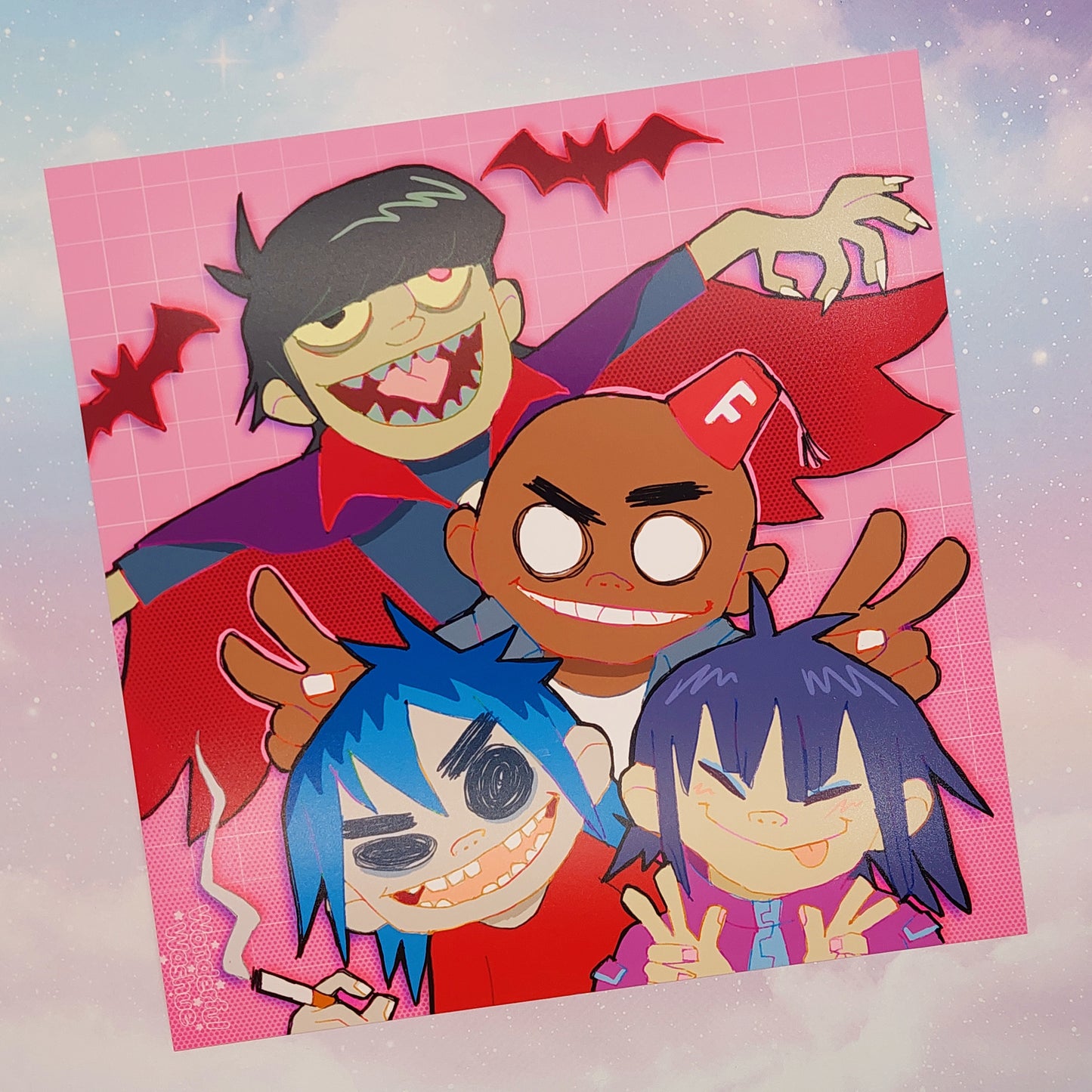 Gorillaz Prints | Satin Finish