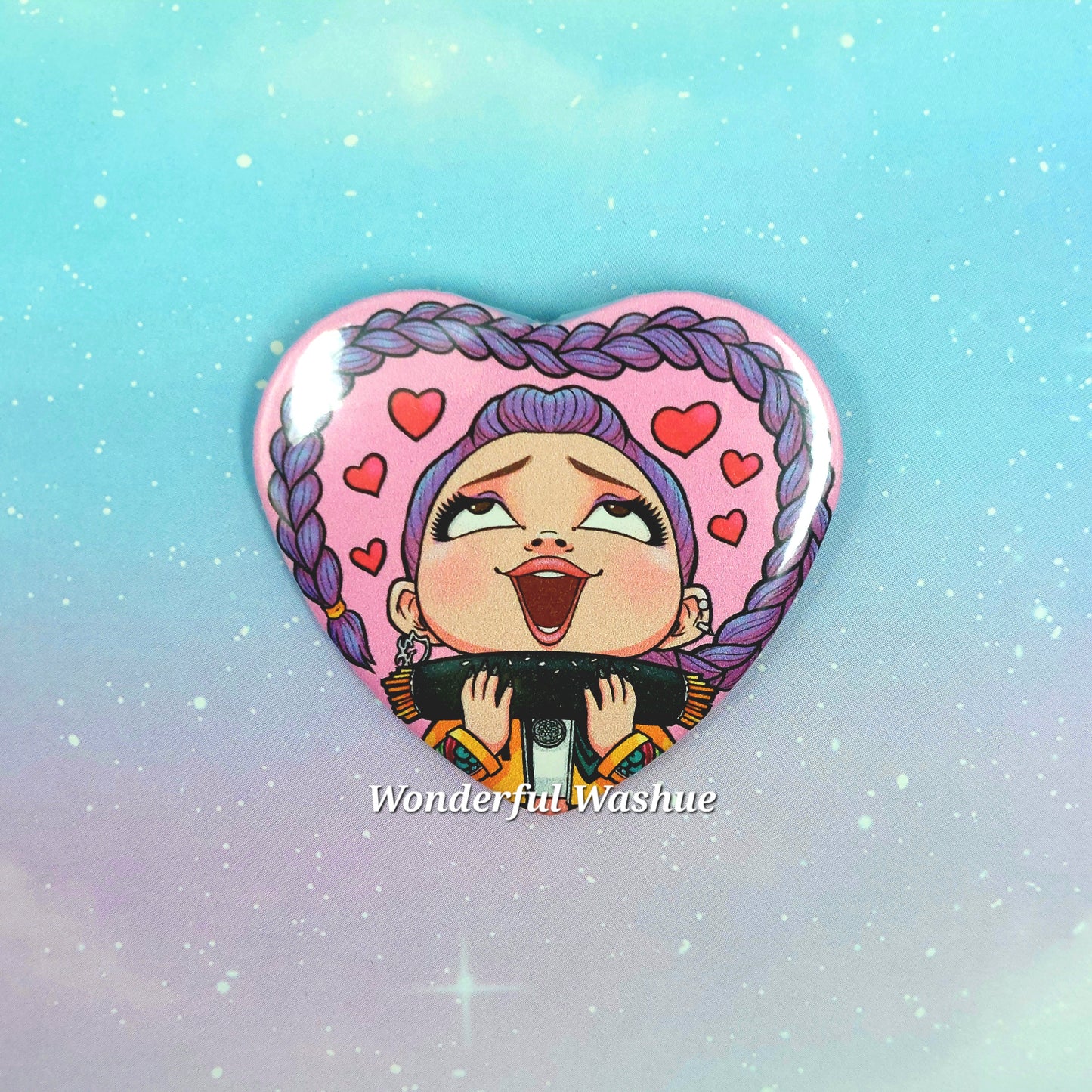 K-pop Demon Hunter Buttons