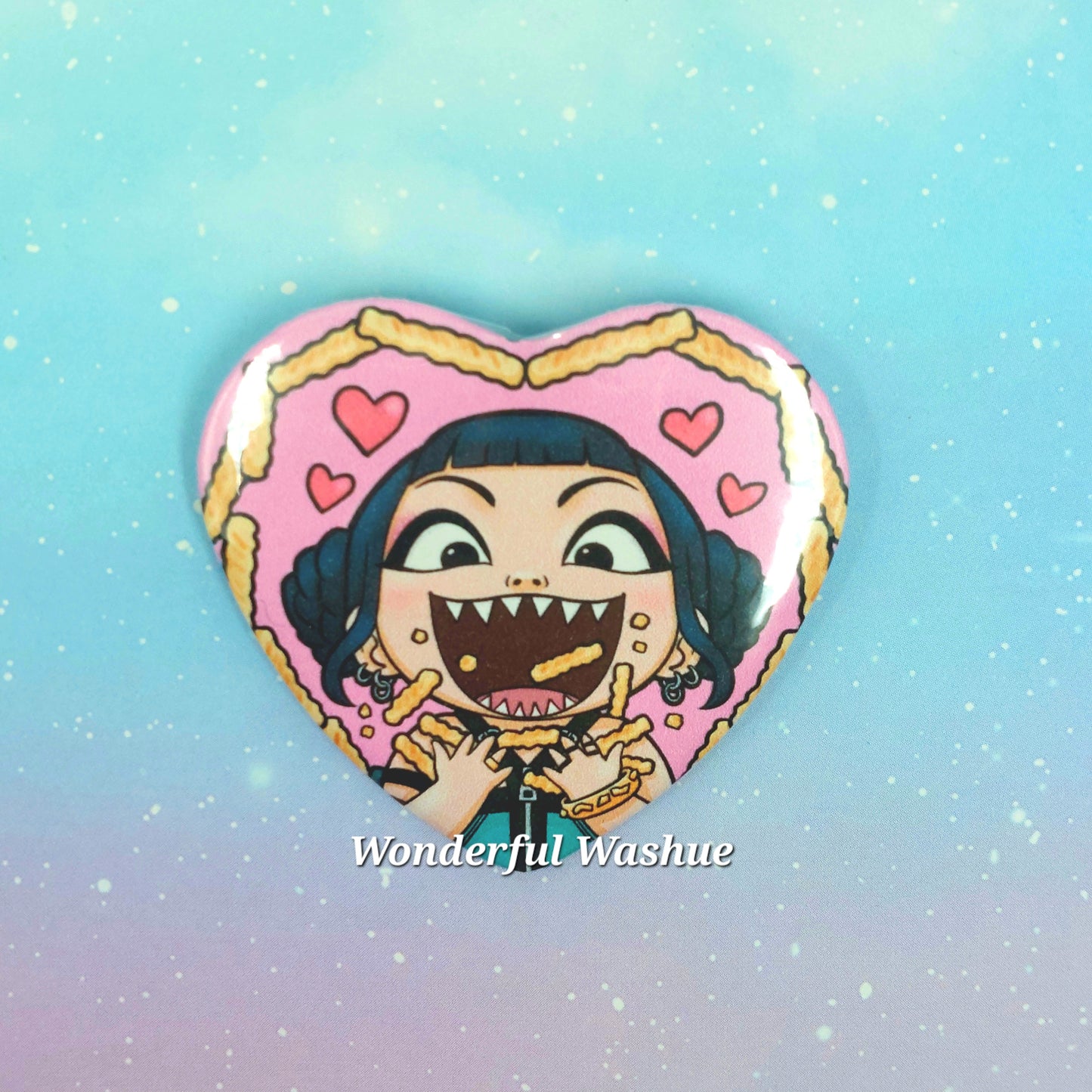 K-pop Demon Hunter Buttons