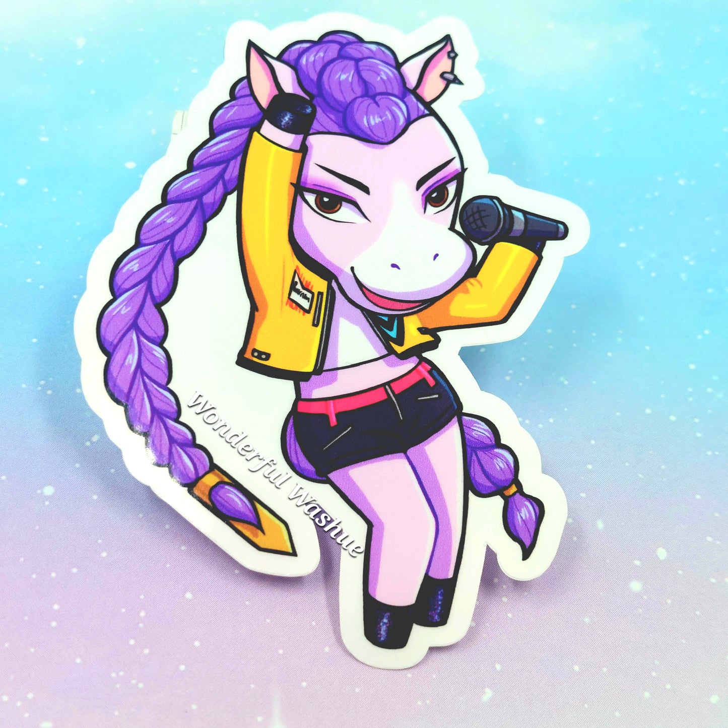 K-pop Demon Hunter Villager Stickers