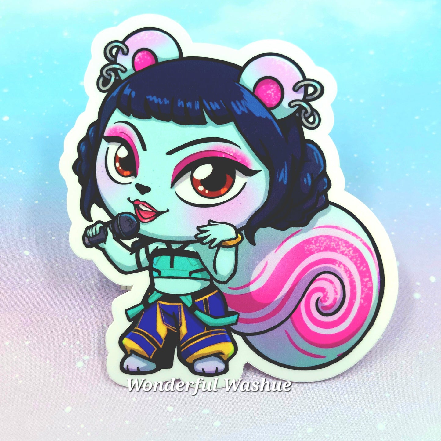 K-pop Demon Hunter Villager Stickers