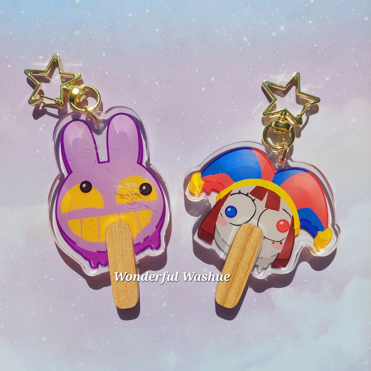 TADC Popsicle Keychains