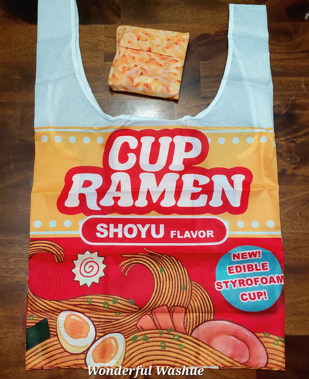 Ramen Cup Reusable Shopping Bag