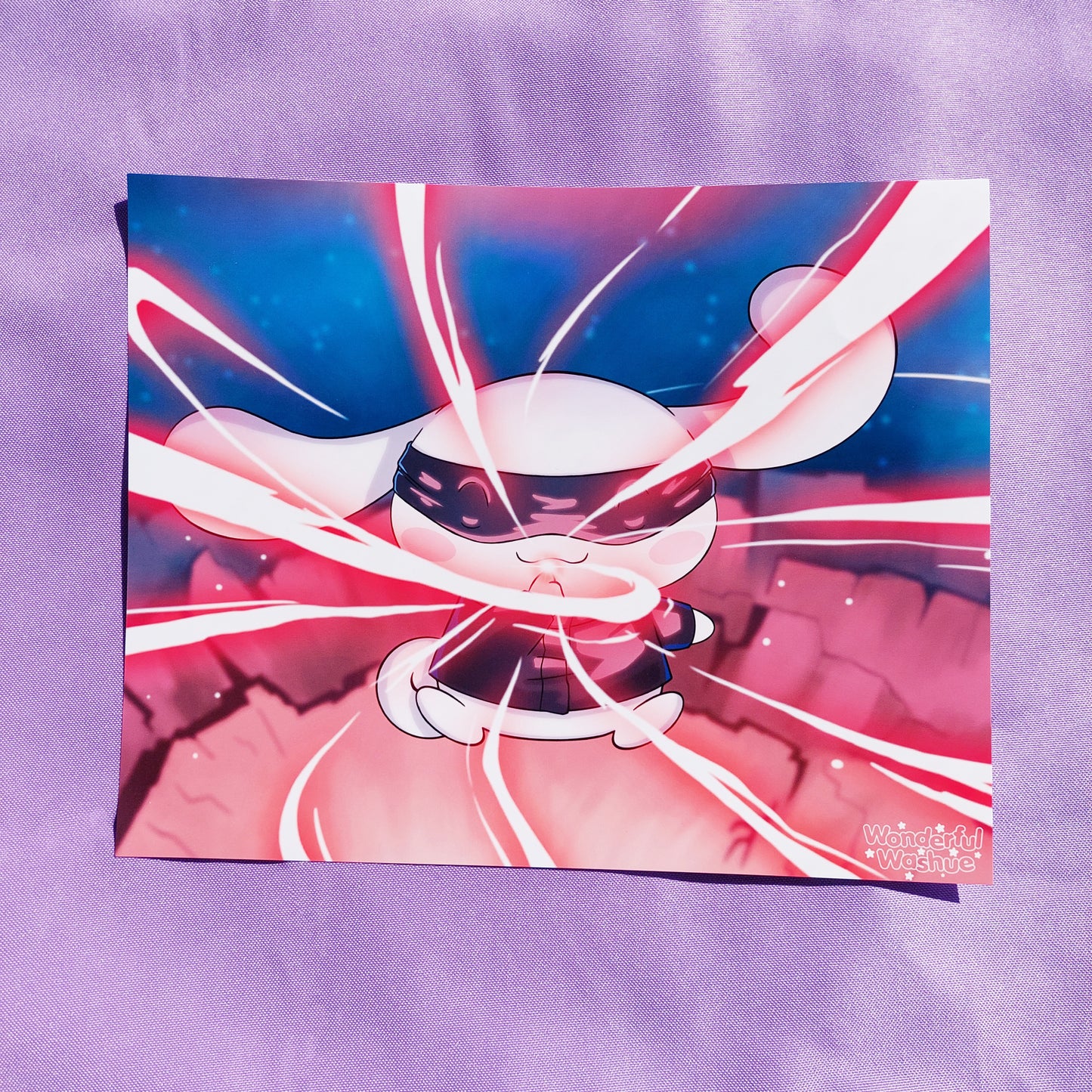 Cinnamoroll X Gojo 8x10 Print | Satin Finish