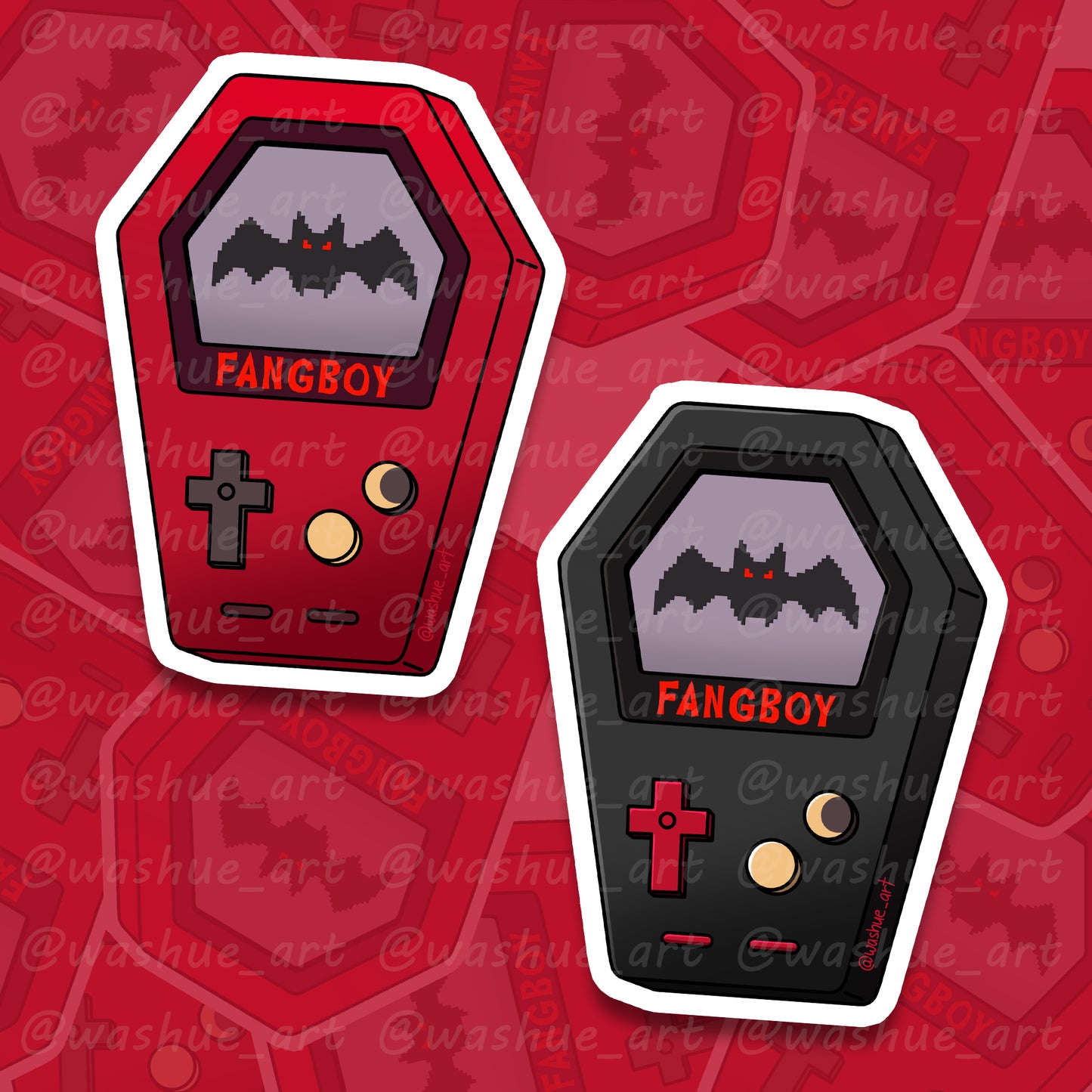 Fangboy Vinyl Sticker
