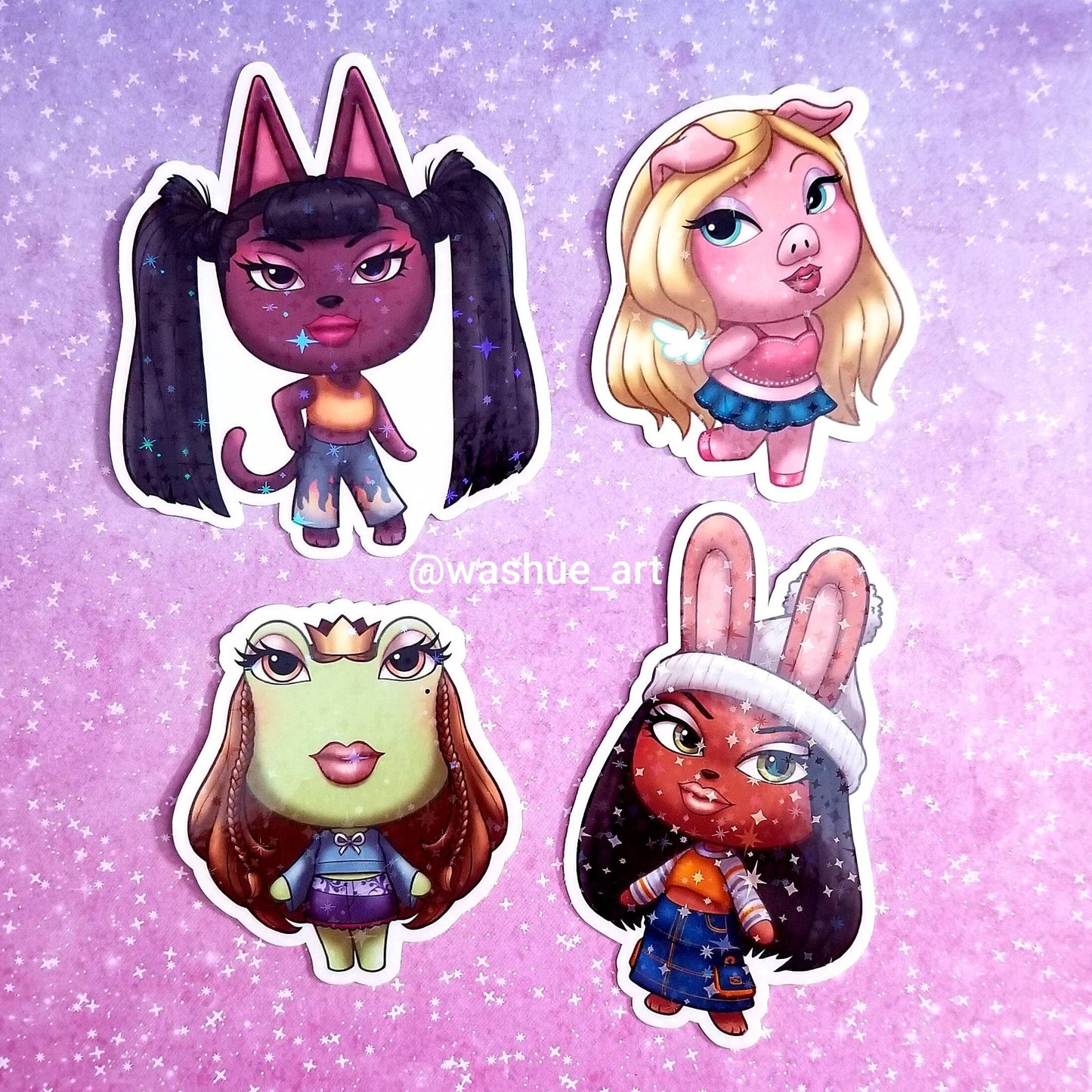 Bratz Villagers Vinyl Stickers