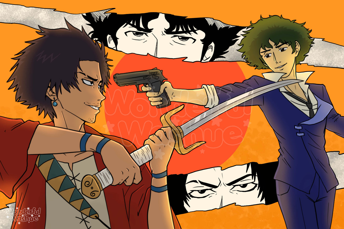 Mugen vs Spike 7x10 Print | Satin Finish