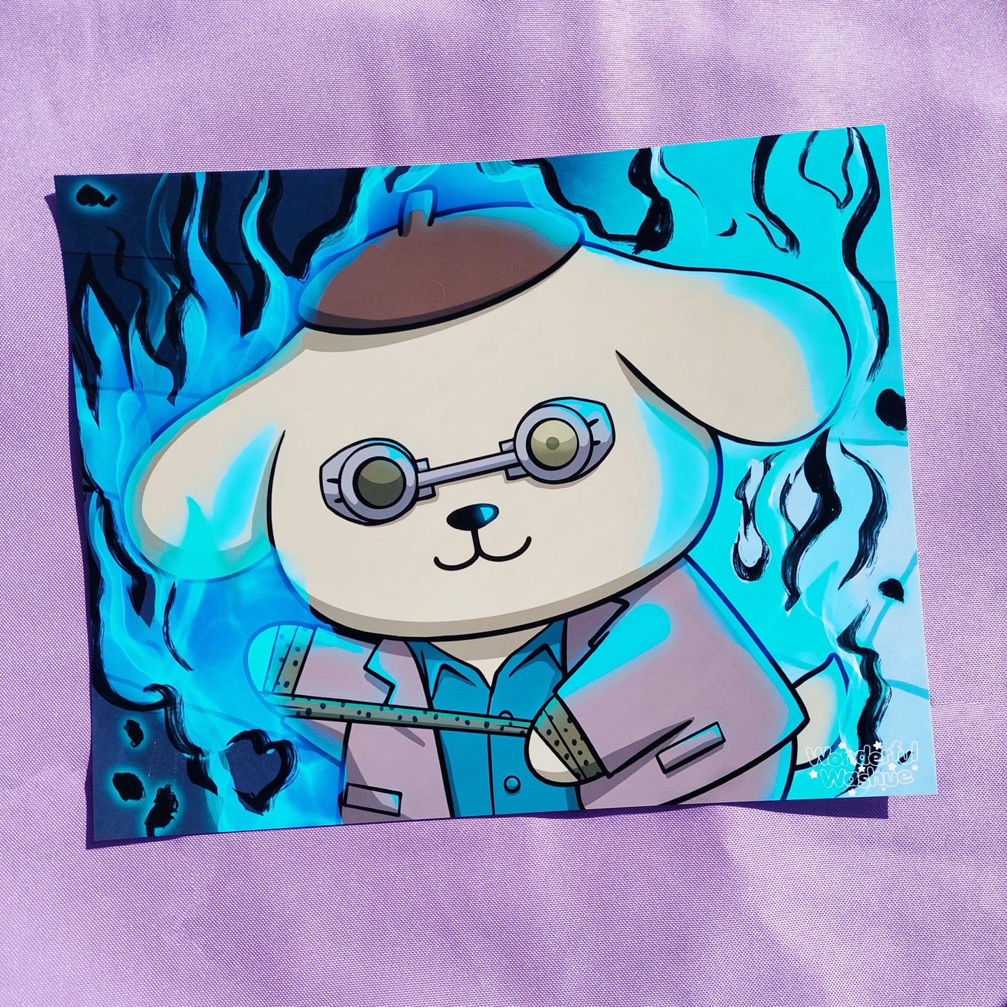 Pompompurin X Nanami 8x10 Print | Satin Finish