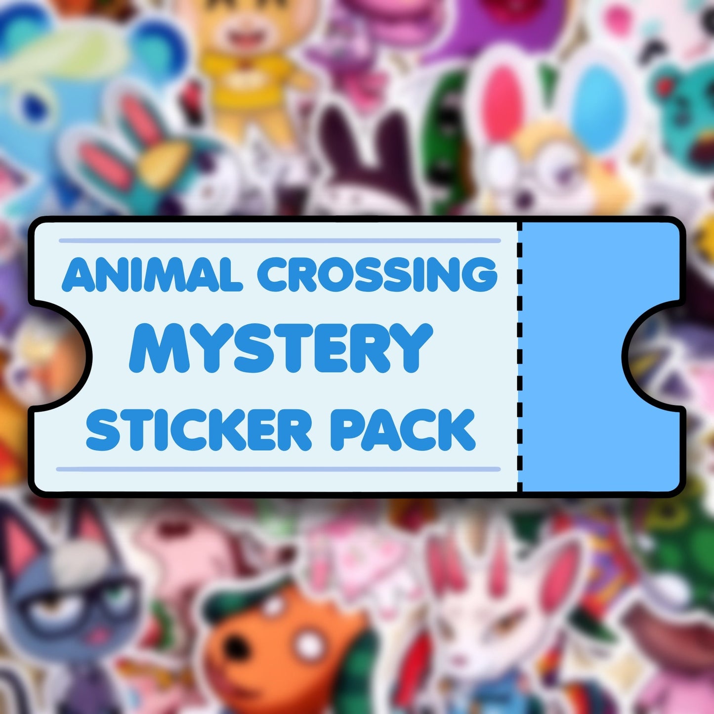 Animal Crossing Mystery Sticker Pack