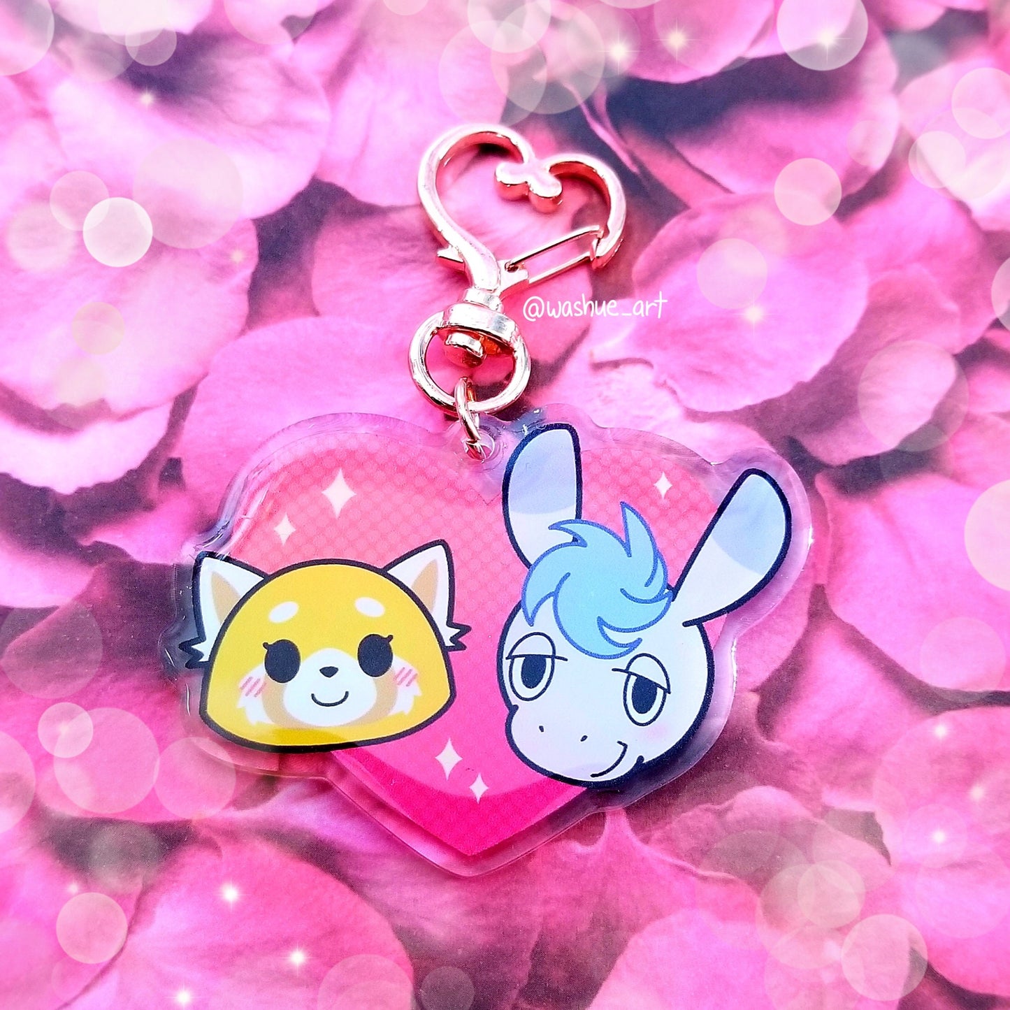 Retsuko x Tadano Acrylic Charm