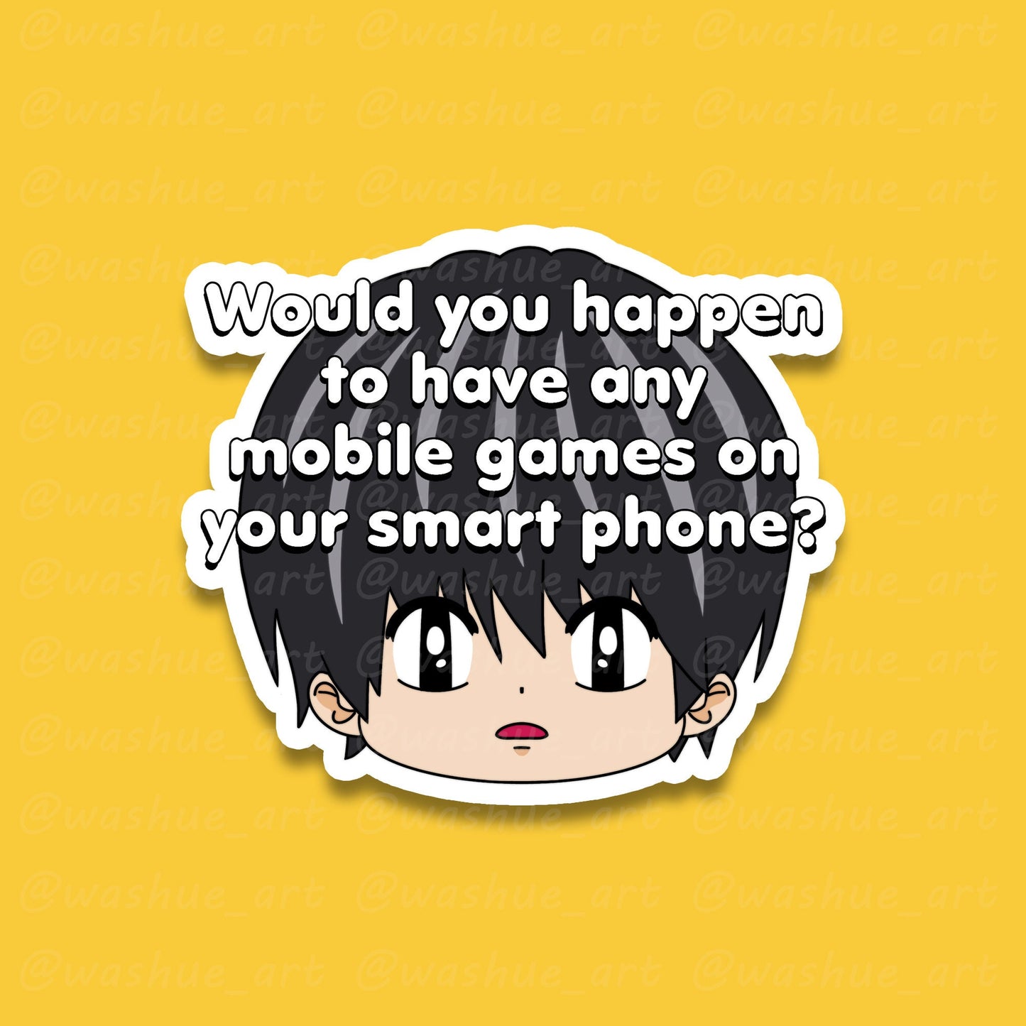 Kotaro Meme Vinyl Sticker