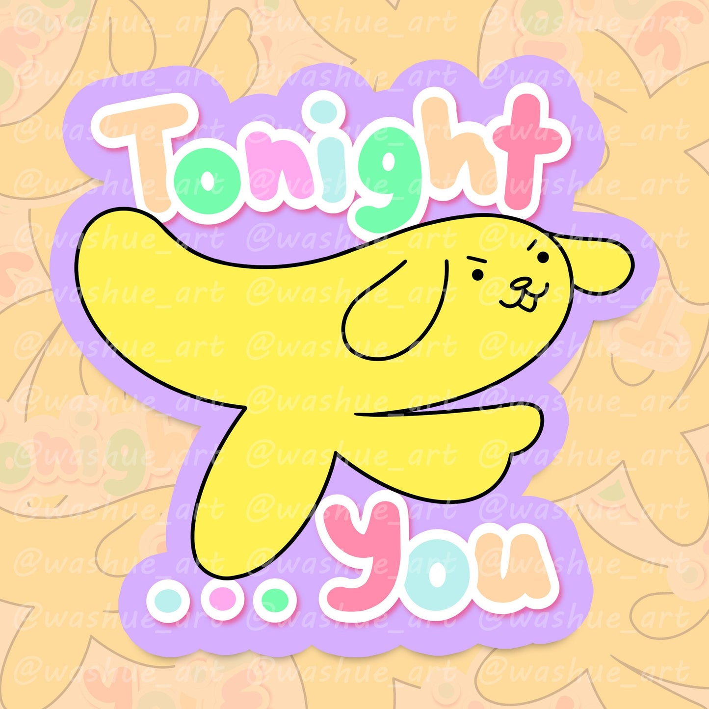 Hand Banana ATHF Vinyl Sticker