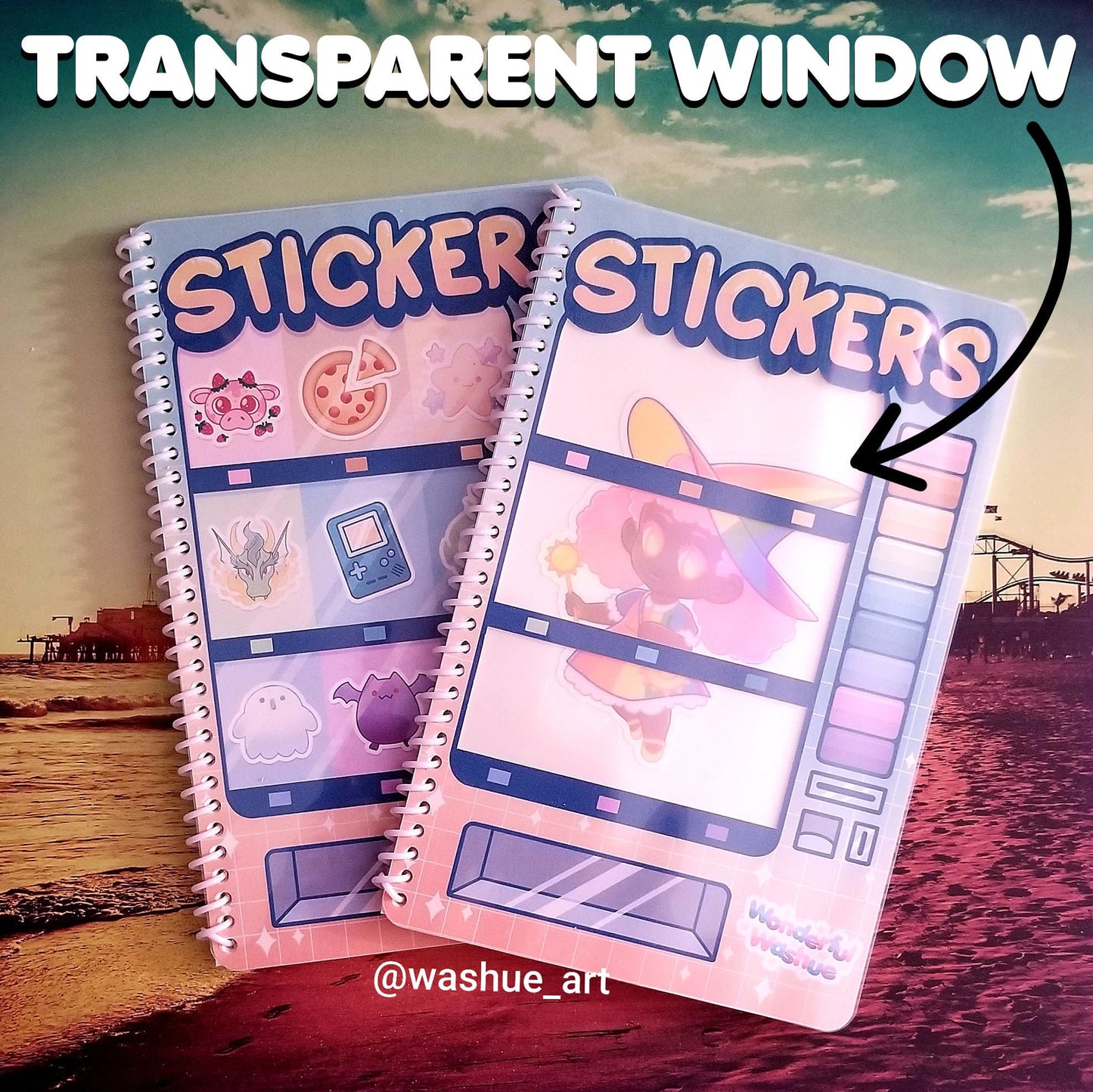 Vending Machine Ita Sticker Book