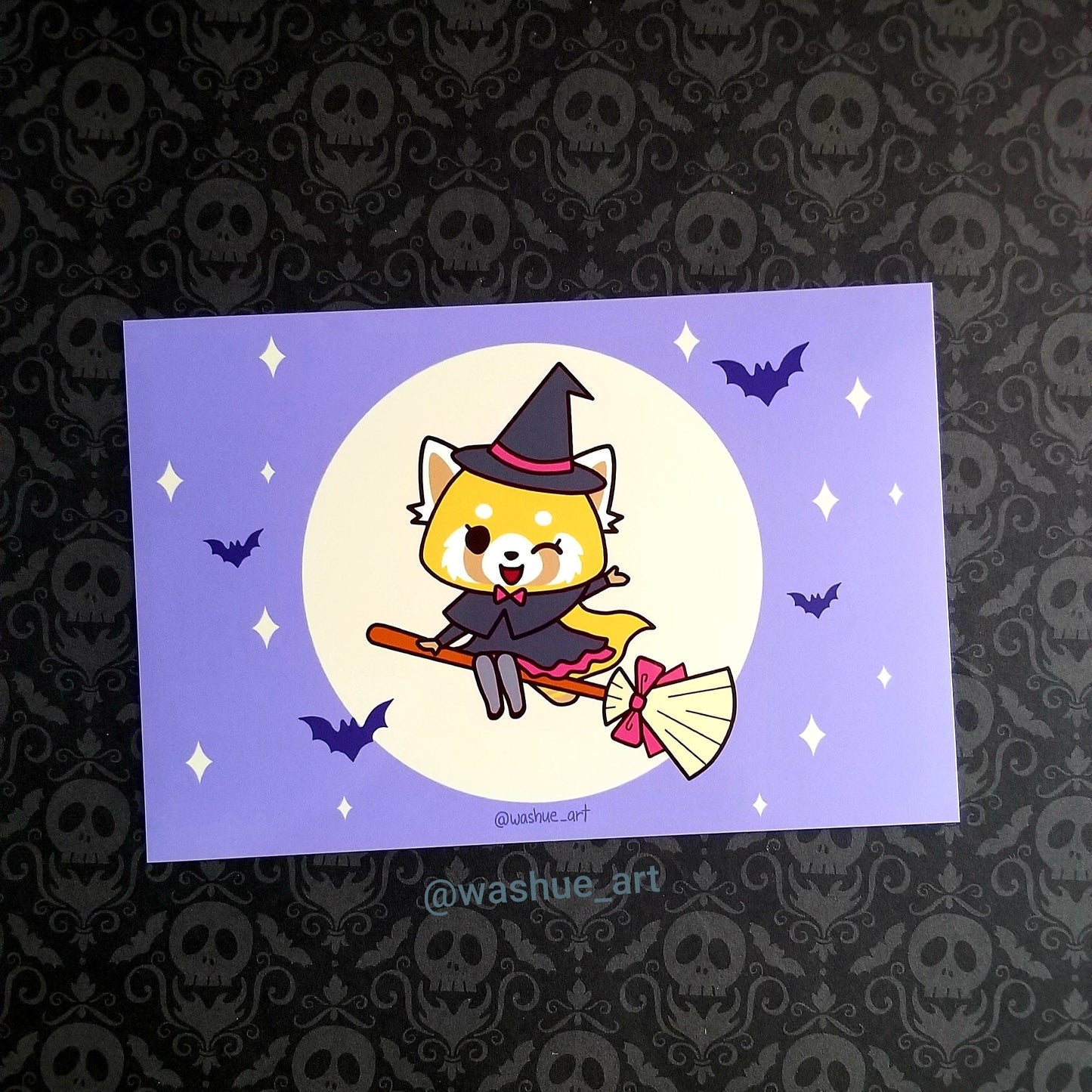 Witch Retsuko 4x6 inch Glossy Print