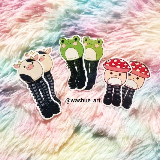Gothmallow Vinyl Stickers