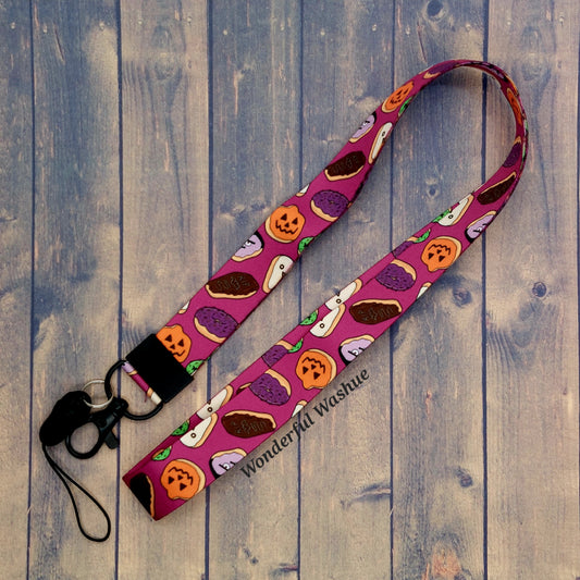 Spooky Donuts Lanyard