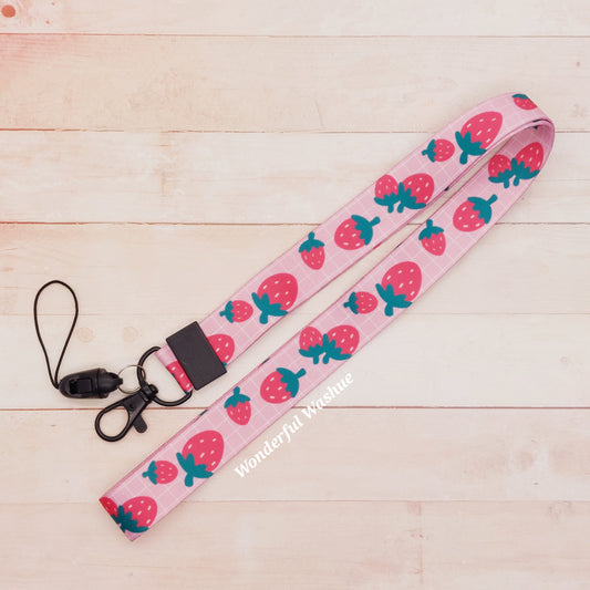 Strawberry Lanyard