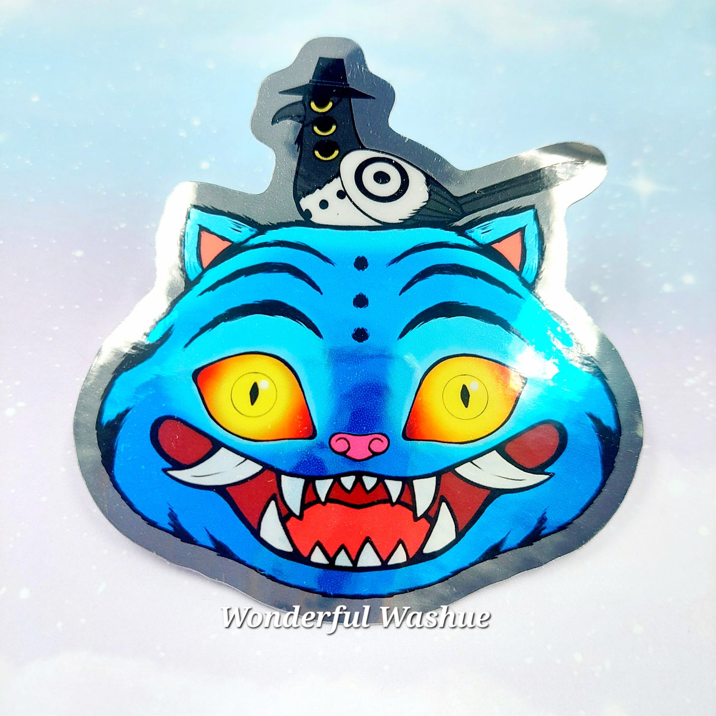 Holographic K-pop Demon Hunter Stickers