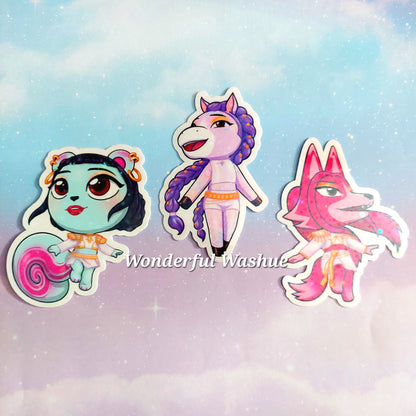 K-pop Demon Hunter Villager Stickers