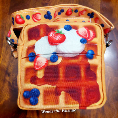Waffle Shoulder Bag