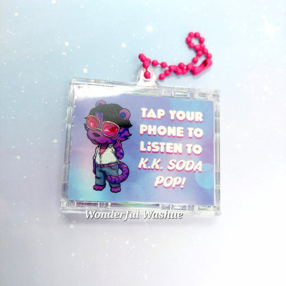 Saja Boys Villagers Mini CD Keychain