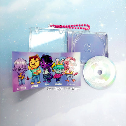 Saja Boys Villagers Mini CD Keychain