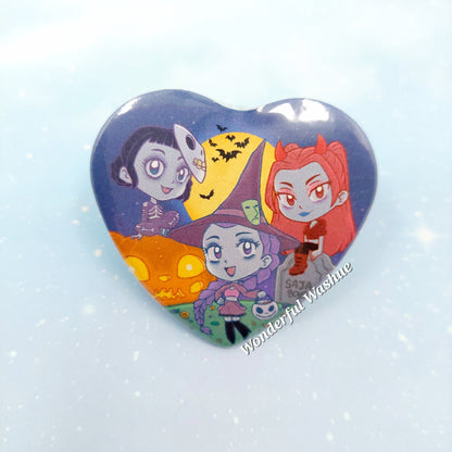 K-pop Demon Hunter Buttons