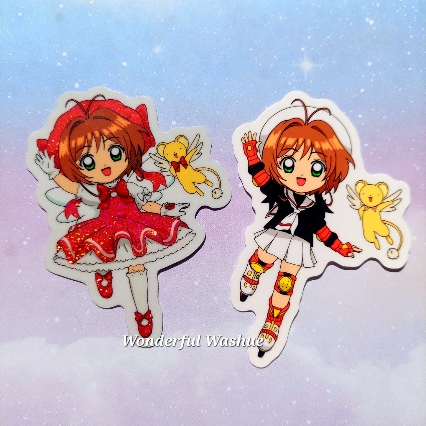 Cardcaptor Sakura Holo Vinyl Stickers