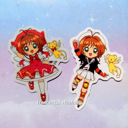 Cardcaptor Sakura Holo Vinyl Stickers