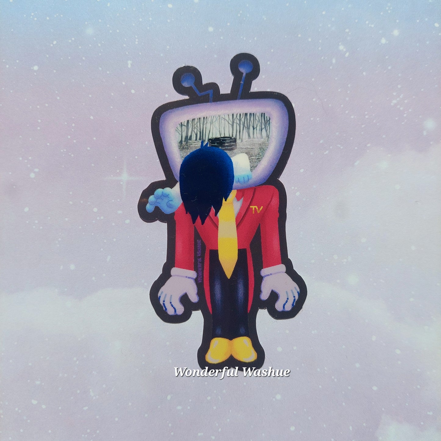 Tenna x The Ring Vinyl Sticker