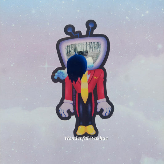 Tenna x The Ring Vinyl Sticker