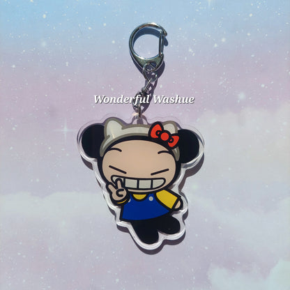 Pucca x Sanrio Acrylic Charms