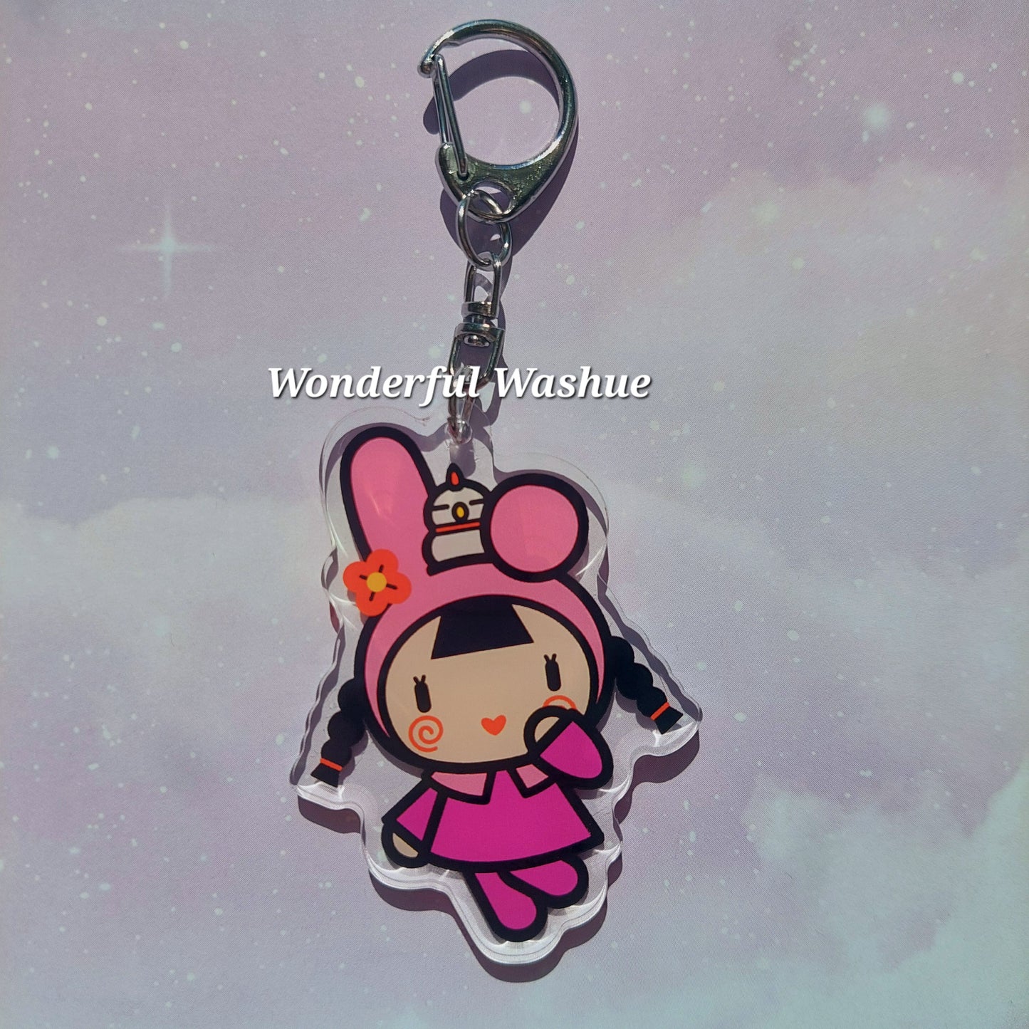 Pucca x Sanrio Acrylic Charms
