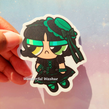 EGL Fashion Power Puff Girls Holo Vinyl Stickers