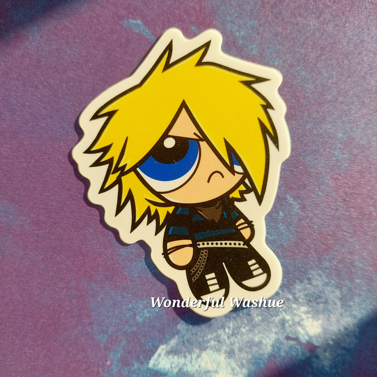 Alt PowerPuff Girls/ RowdyRuff Boys Matte Vinyl Stickers