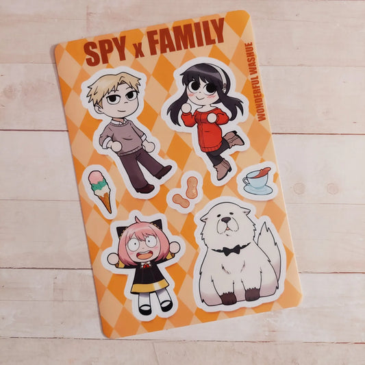 Spy X Family Sticker Sheet