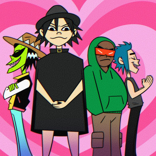 Gorillaz Phase 5 8x8 Print | Satin Finish