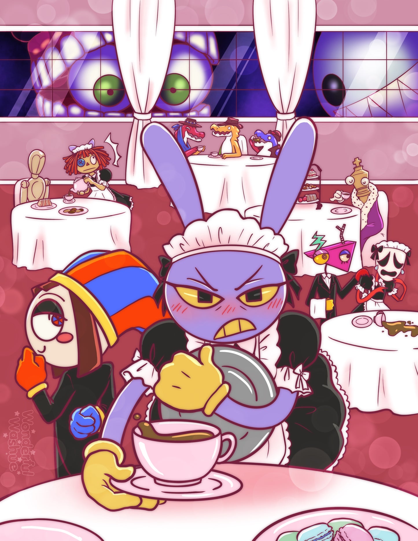 TADC Maid Café 8x10 Print | Satin Finish