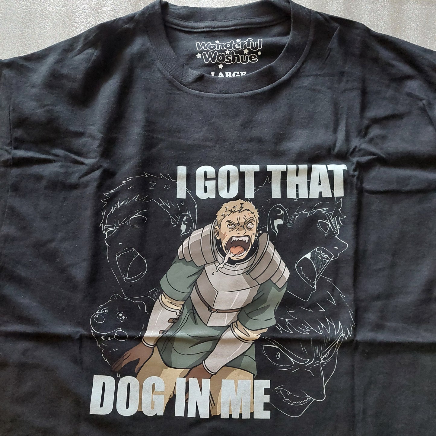 I Got That Dog In Me - Black T-shirt (B-Grade)