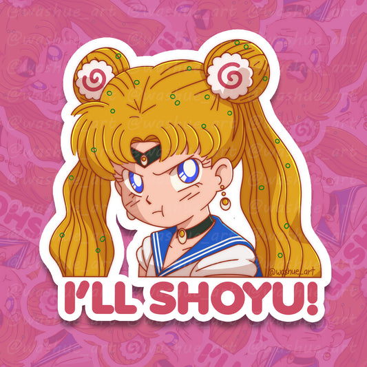 Shoyu Sailor Moon Vinyl Sticker