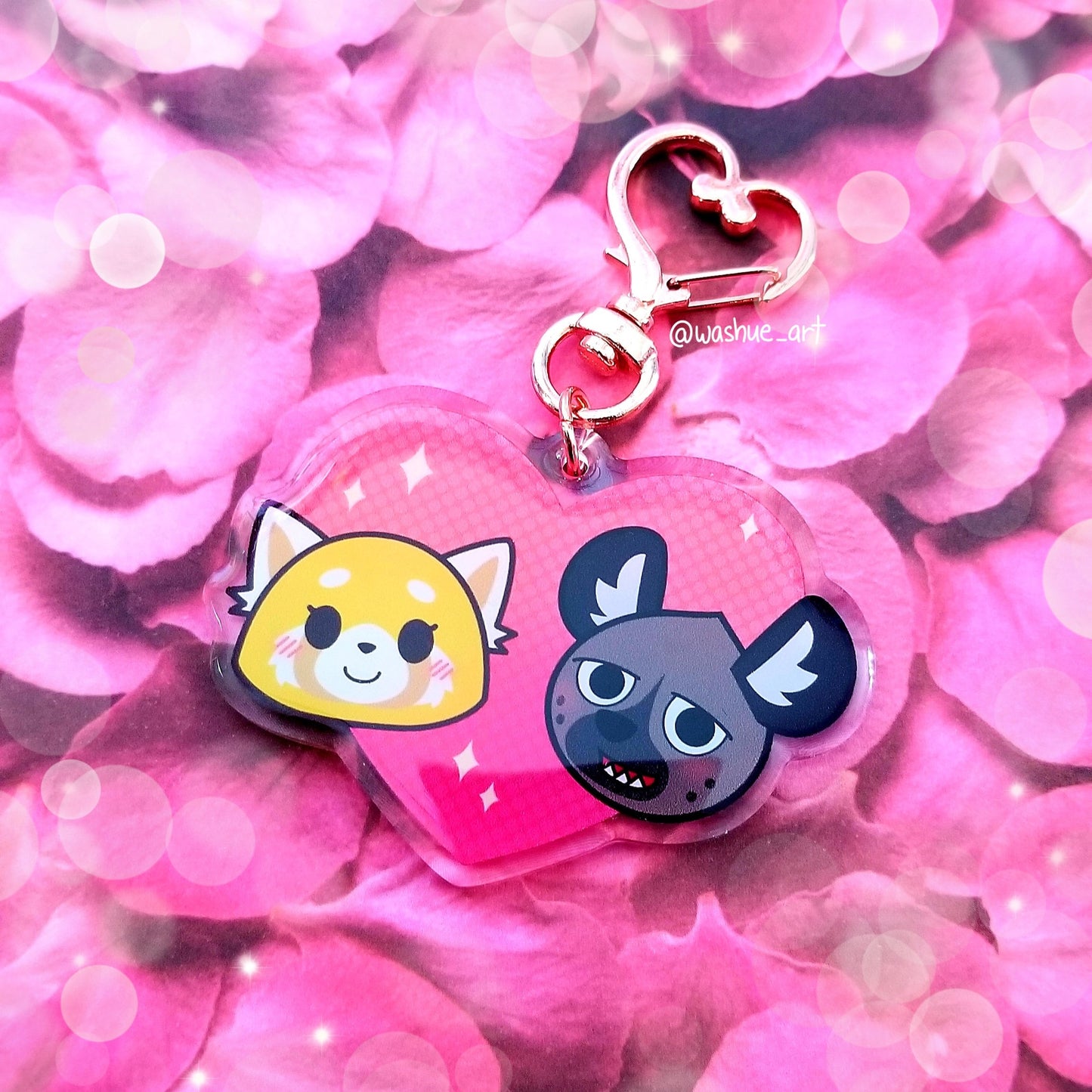 Retsuko x Haida Acrylic Charm